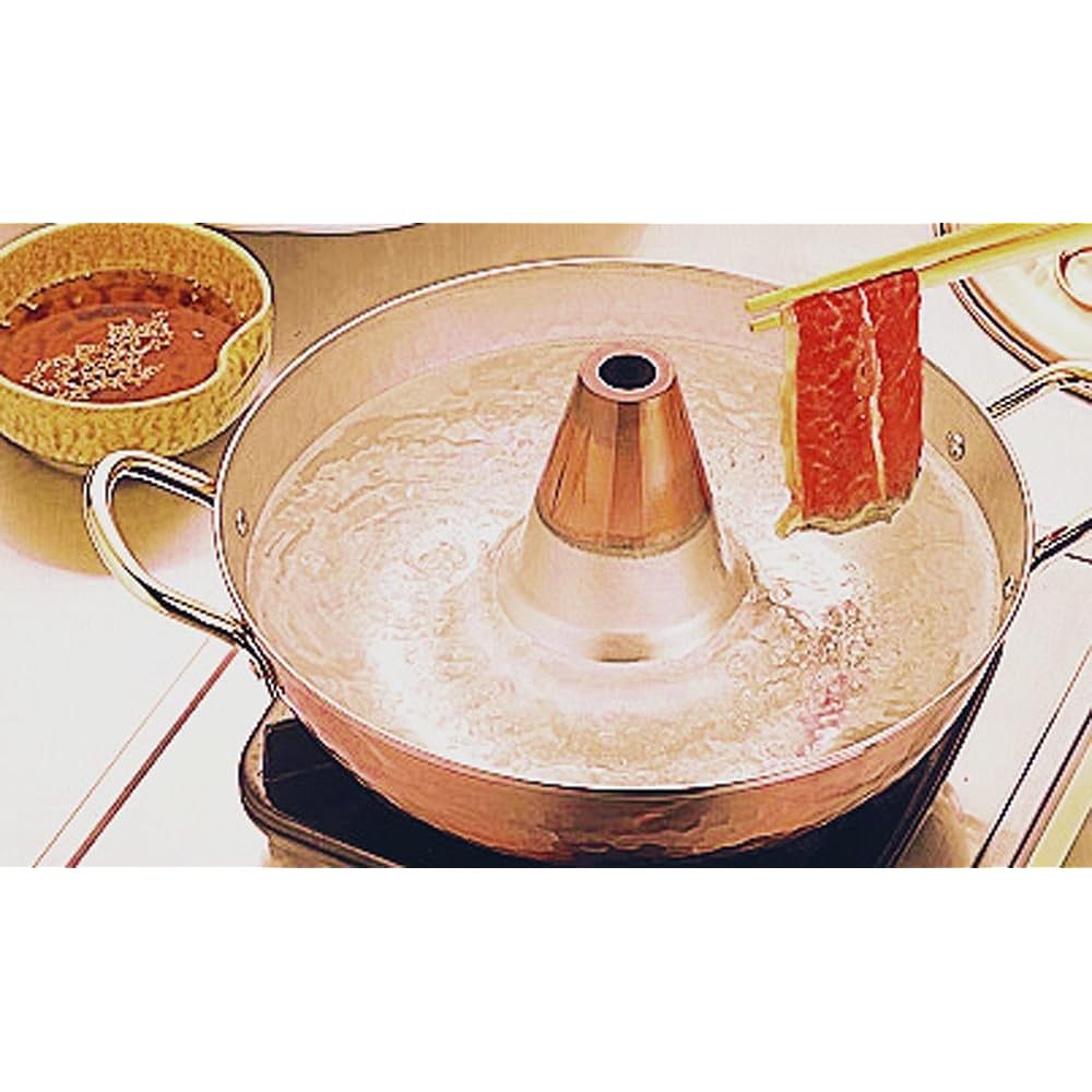 Takekoshi Kogyo Takekoshi Copper Shabu Pot Lavender 26cm