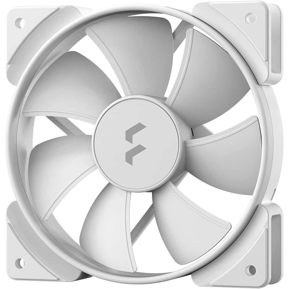 Fractal Design Prisma AL-12 PWM RGB White 120mm ARGB Compatible PC Case Fan FD-FAN-PRI-AL12-PWM-WT FN1752