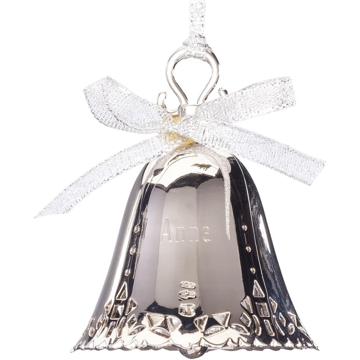 Personalized Birthstone Bell Ornament