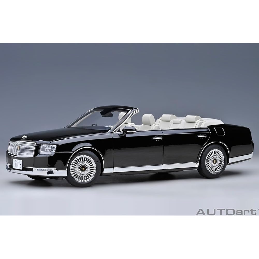 AUTOart 1/18 Toyota Century Convertible Kamui Eternal Black Finished Product