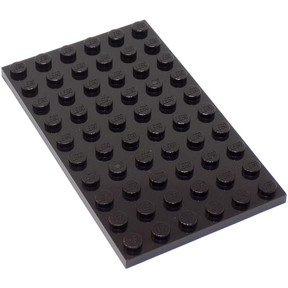 LEGO parts and pieces: 6 x 10 Plate Bulk b. 4 Pieces Black 3033-Black-4