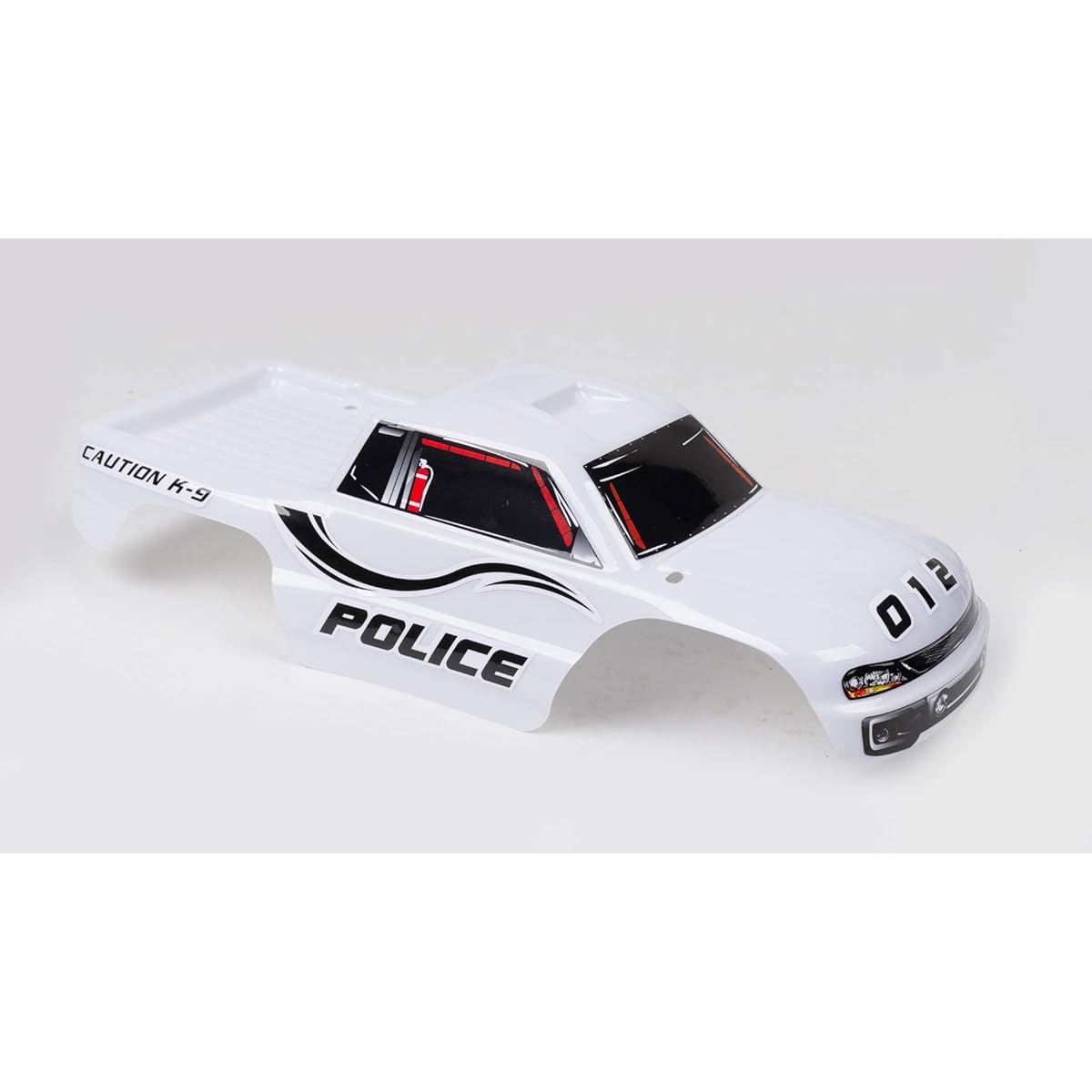 SummitLink Custom Body Police Style Compatible with 1/10 Scale RC Car or Truck (Truck Not Included) ST-PW-01