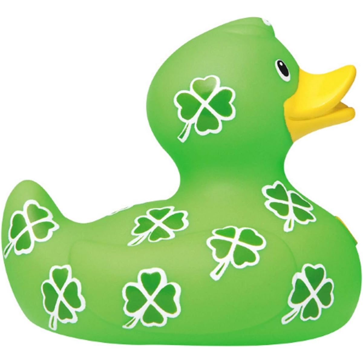 Bud Ducks Clover Patch Rubber Duck | Elegant Gift Packaging - "A best friend is like a Four leaf clover" | Child Safe | Collectible