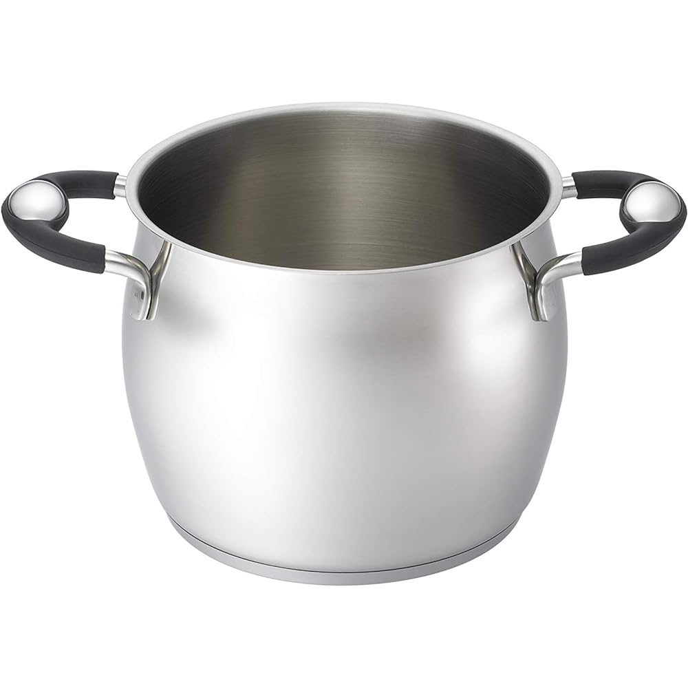 BIALETTI BELLYPOT High Pot Silver 18cm