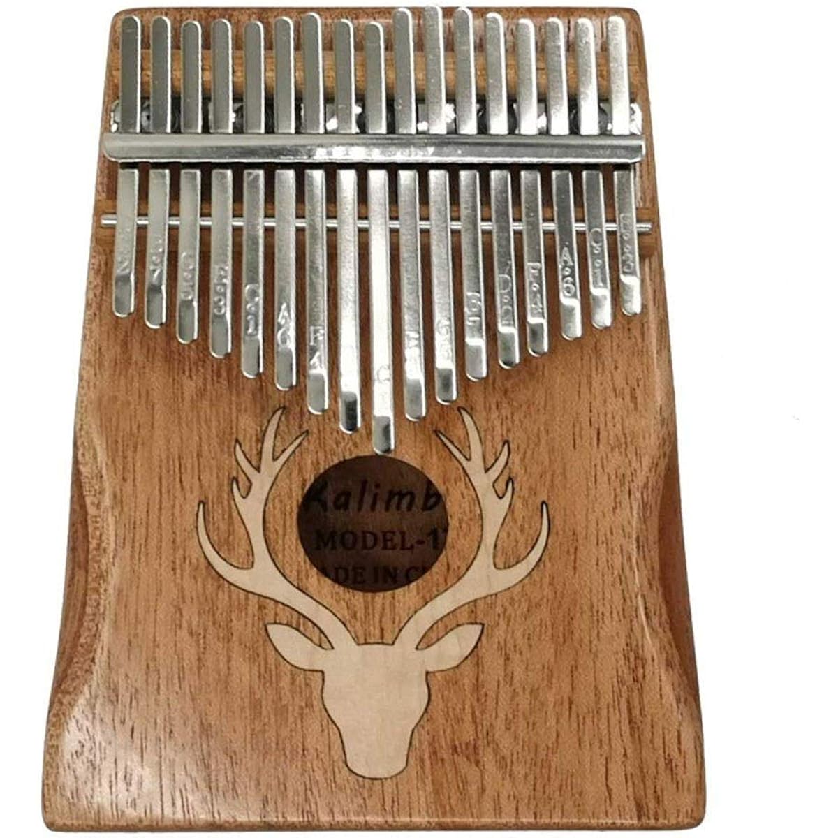 Thumb Piano 17 Keys Kalimba Elk Thumb Piano Portable Instrument Dreamy Elk Maple Type African Instrument