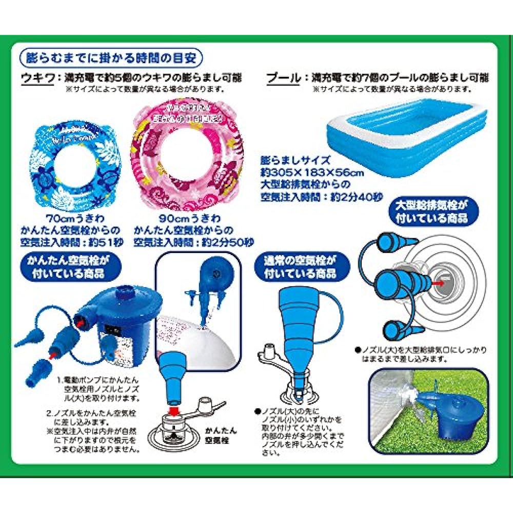Igarashi Rechargeable Electric Pump (USB Type) TPS-12U ABS