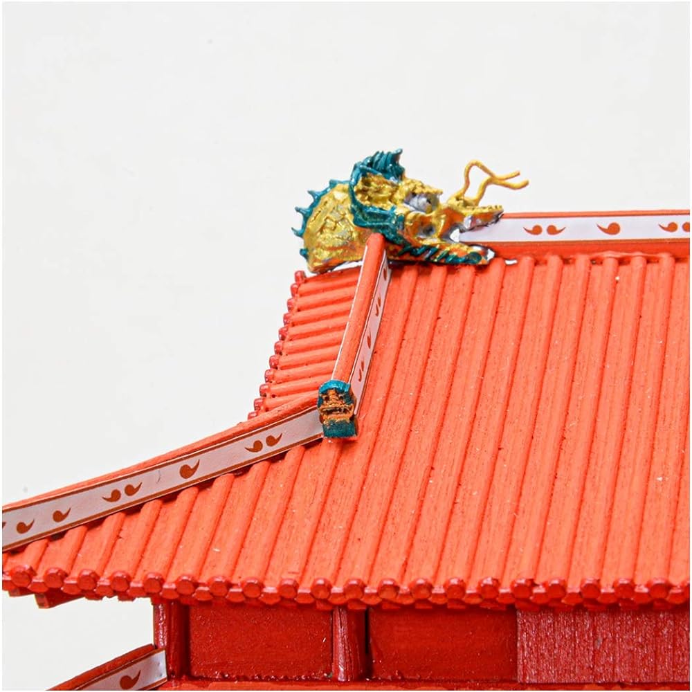 Woody Joe 1/150 Shuri Castle Wooden Model Assembly Kit