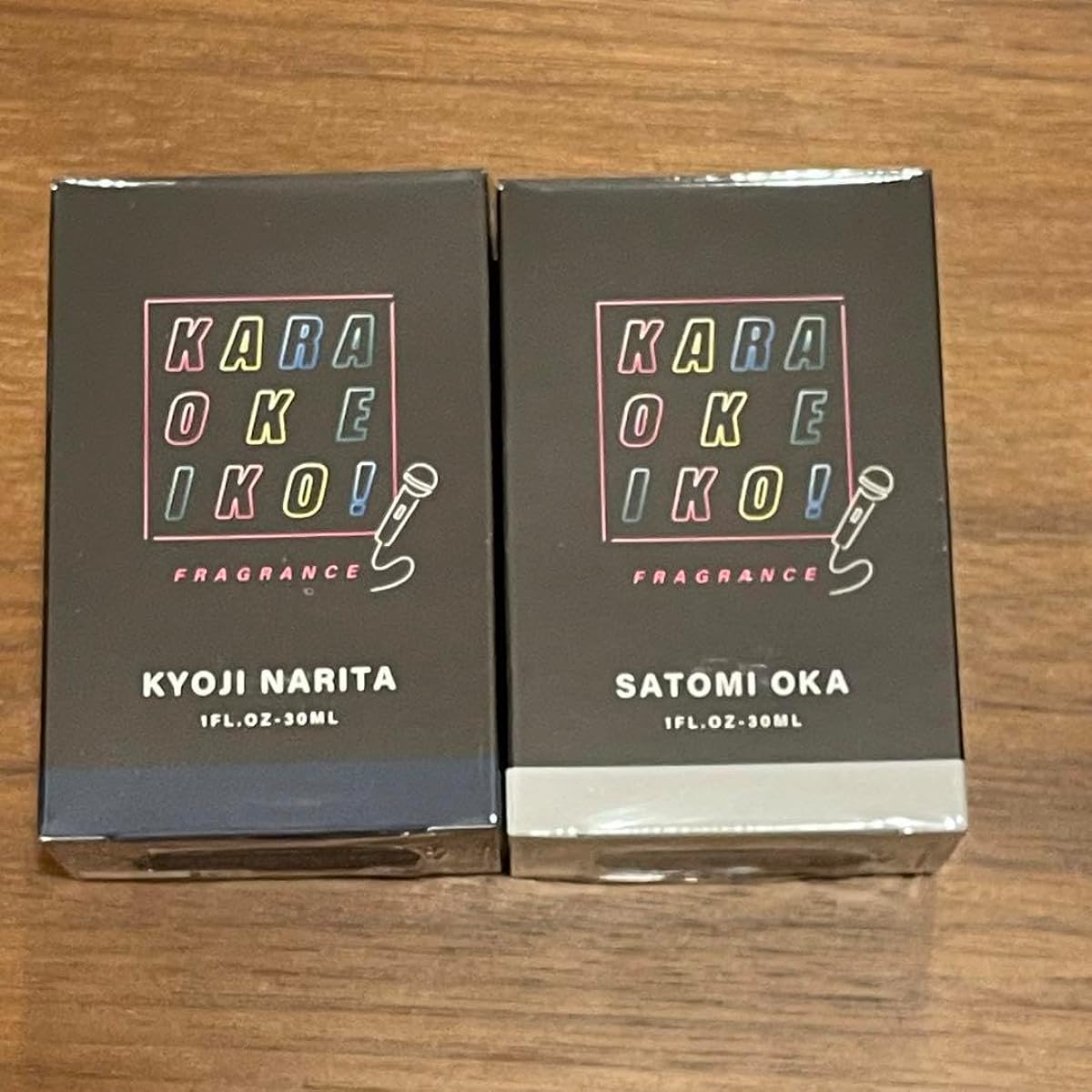 Let's go to karaoke! Character image fragrance perfume Kyoji Narita & Satomi Oka 2-piece set TACANTZG