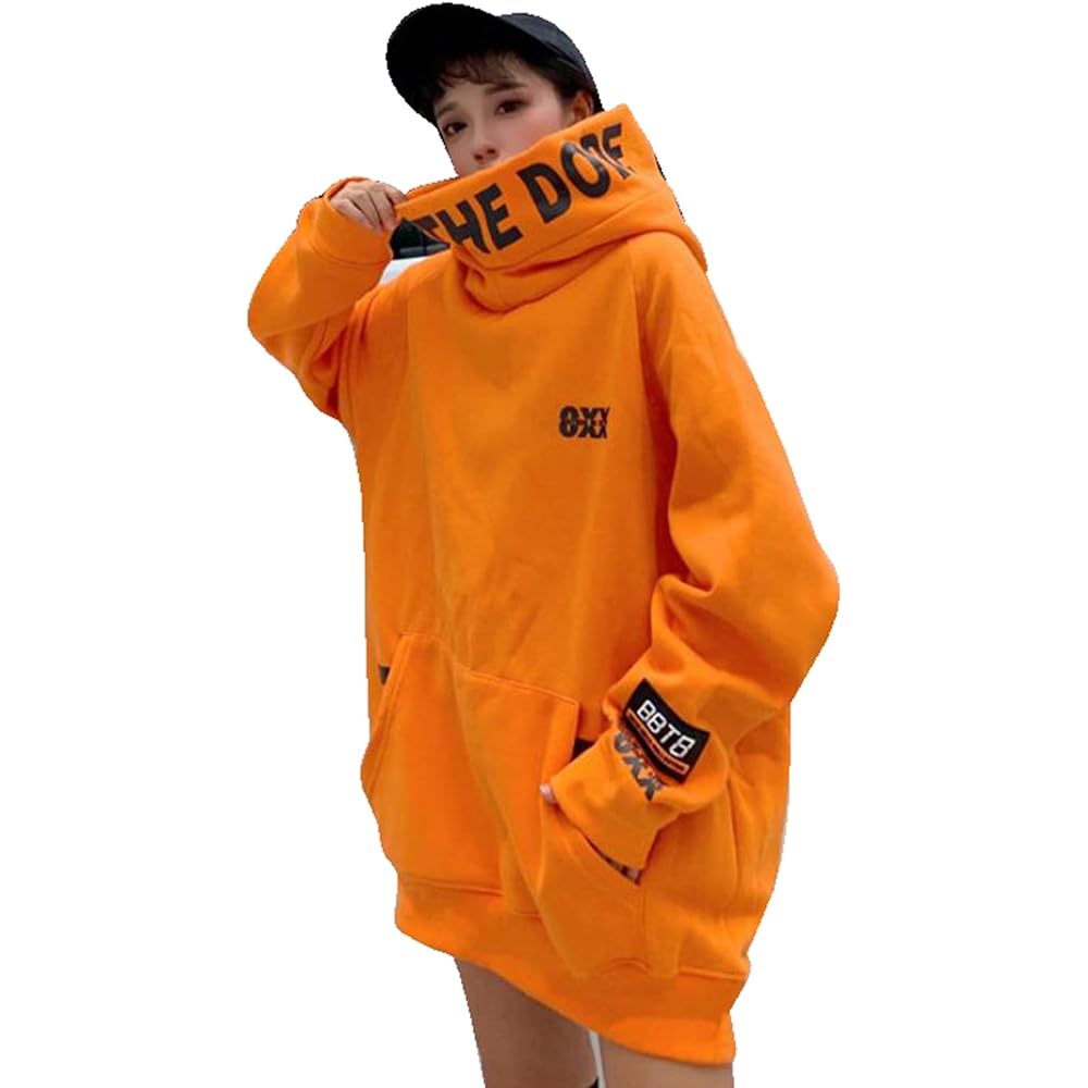 [BSCOOL] Women's Hoodie, Long Sleeve, Sweatshirt Hoodie, Hooded, Pullover Top, Korean Fashion, Harajuku Outerwear, Yellow