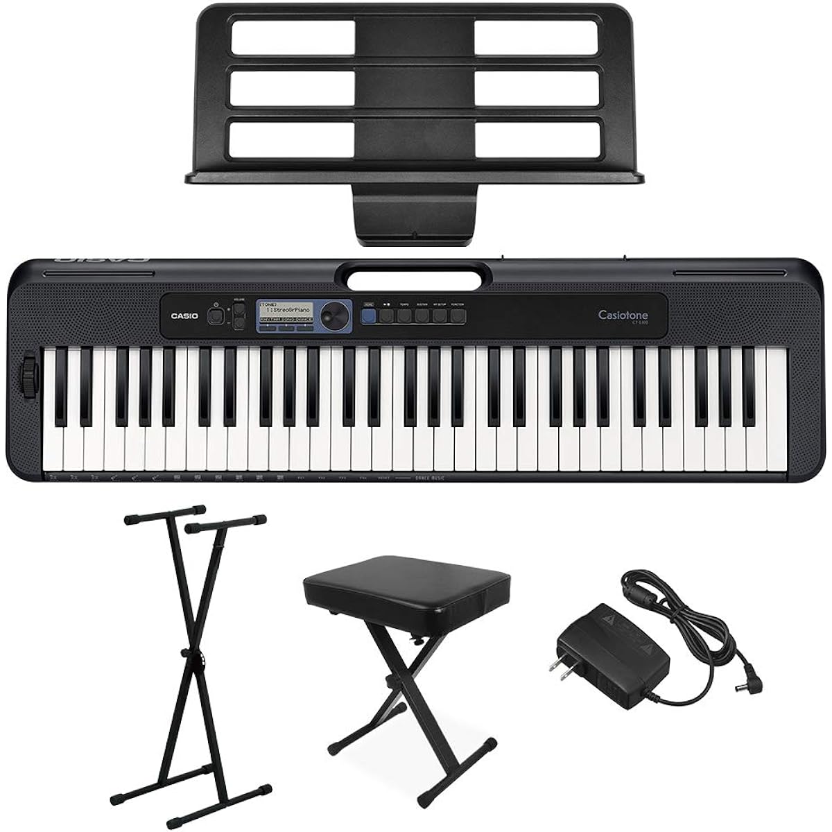 CASIO CT-S300 stand/chair set 61 keys Casiotone keyboard electronic piano