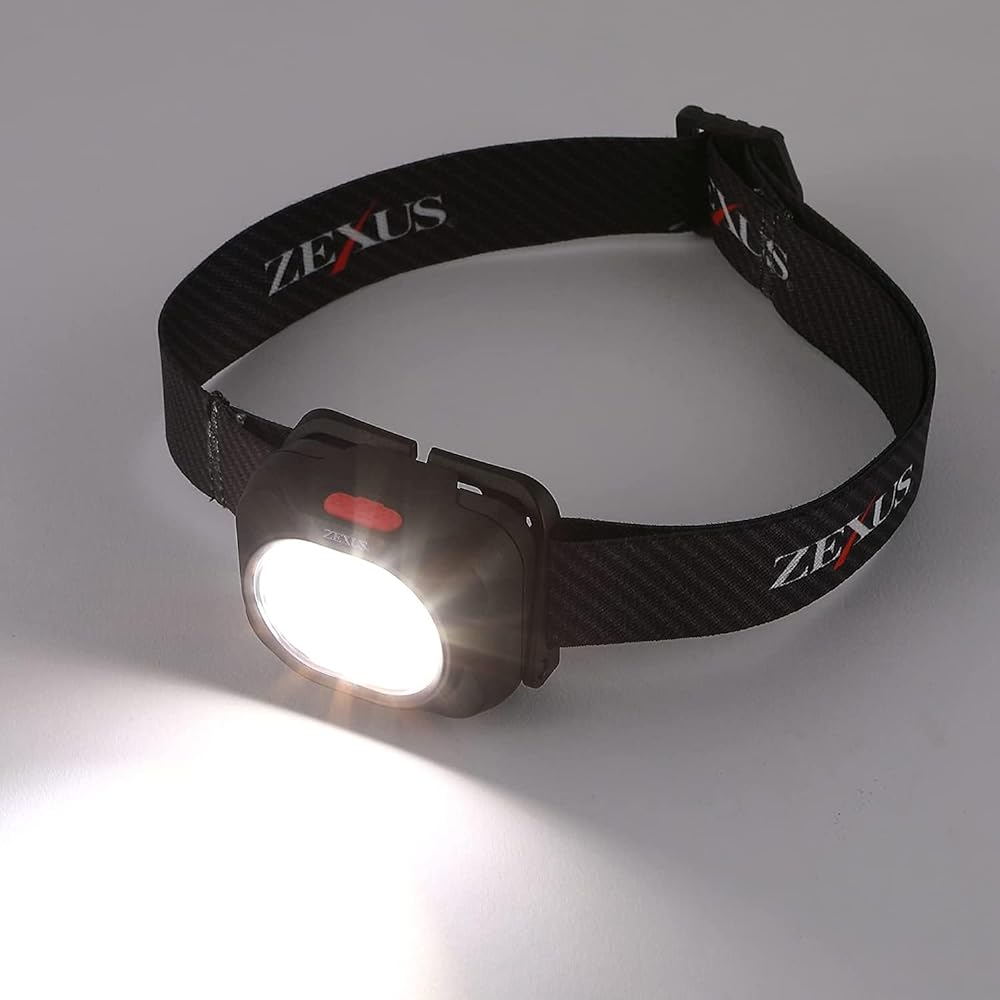 Fuji Toki ZEXUS LED Light ZX-199 Hybrid Model [Maximum 620 lumens Main LED lighting time: Up to 46 hours White/Bulb color]