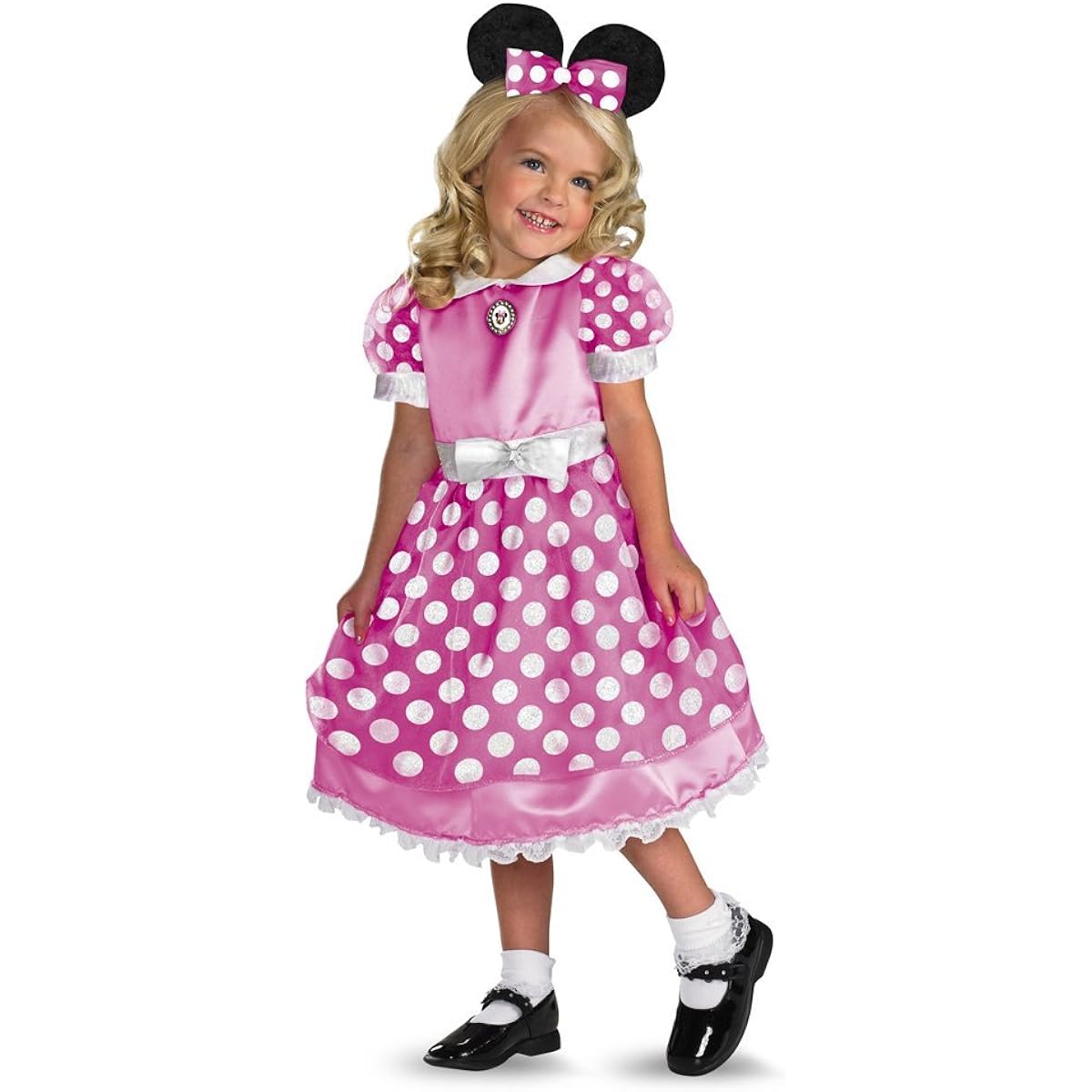 Halloween Cosplay Disney Kids/Children Pink Minnie Mouse Costume - Toddler (Item Number 50105) DIS-50105