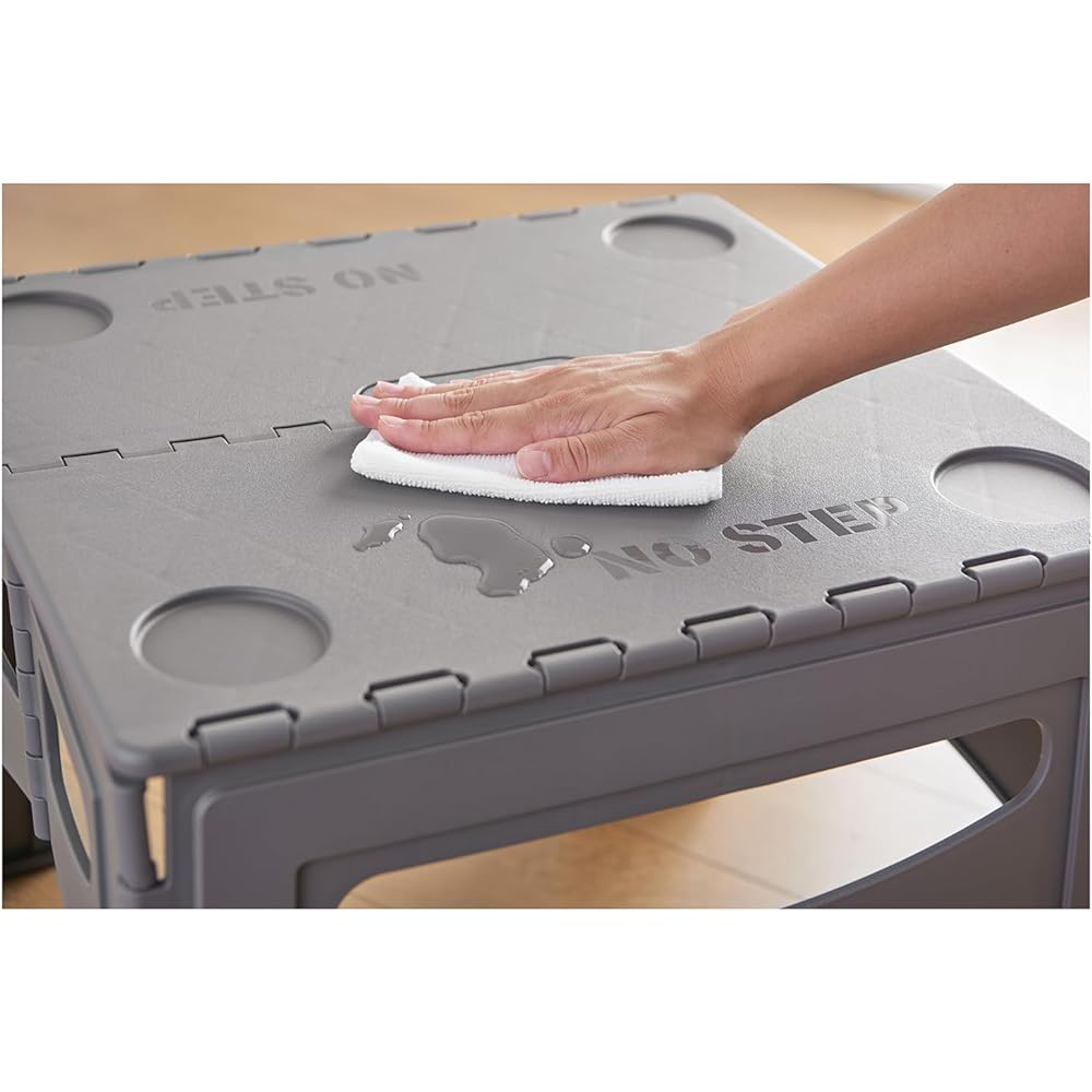 Tenma Outdoor Camping Folding Table Width 51 x Depth 48 x Height 39cm Gray