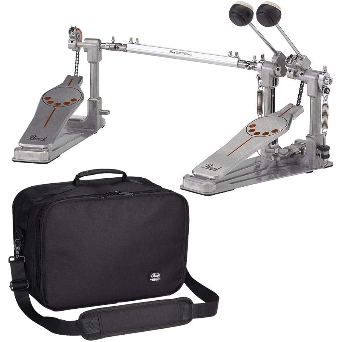 [With case] Pearl P-932 Demonator drum pedal twin pedal