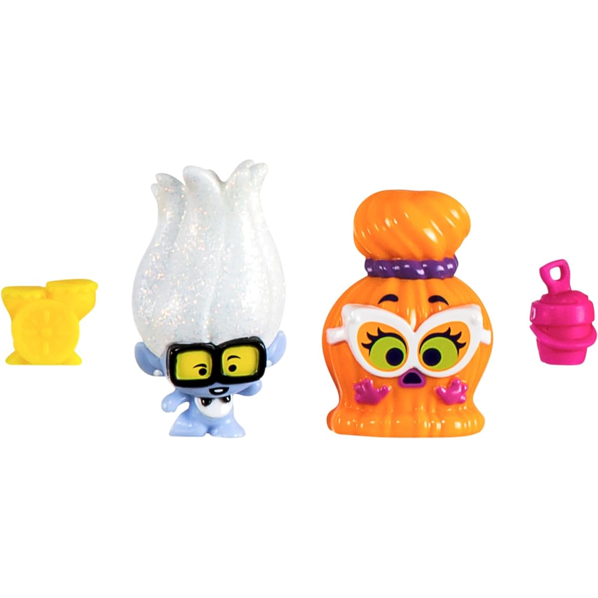 Trolls DreamWorks Band Together Mineez 1.5" Collectible Figures - 4 Bundle Packs - Get 8 Figures!, 24348
