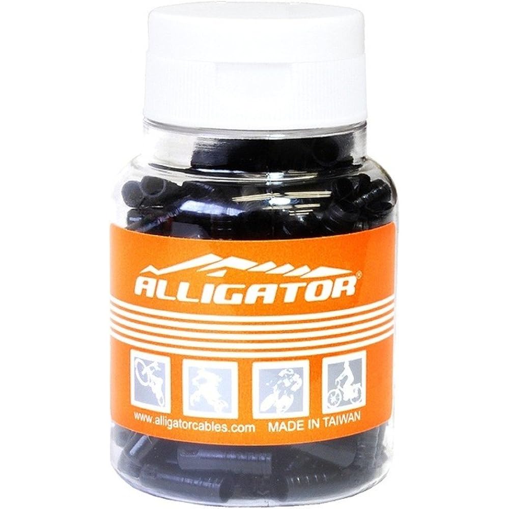 ALLIGATOR Shift Outer Cap 150 Pieces for Φ4mm LY-HPP02 Black