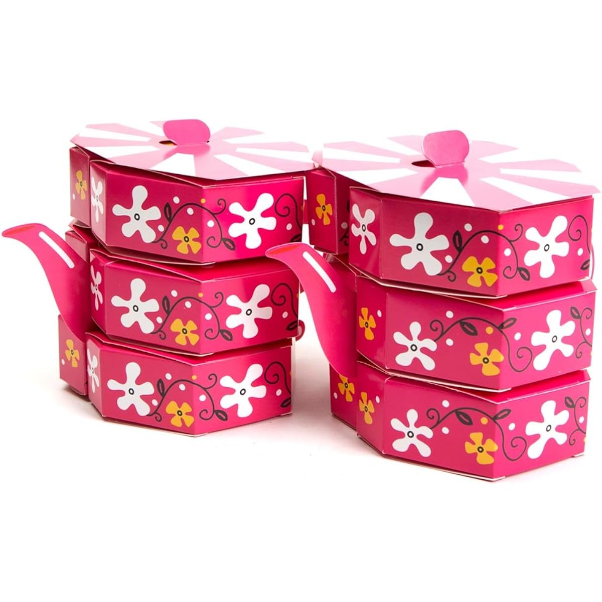 Tea For You Tea Party Favour Boxes Centrepiece