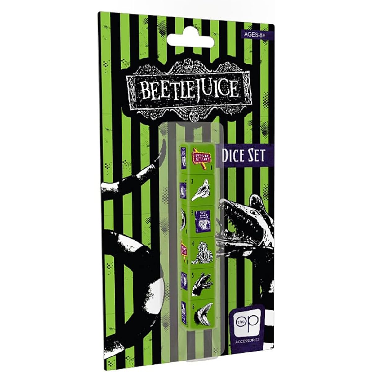 Beetlejuice Dice Set