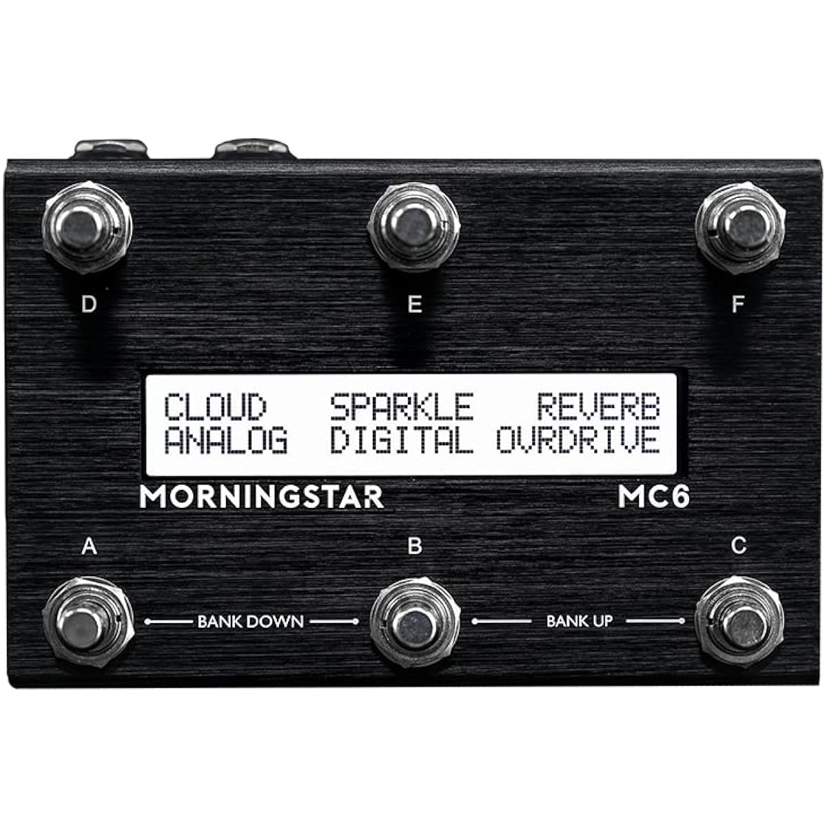 Morningstar FX / MC6 MKII Fully Programmable MIDI Controller with 6 Switches, 2 OMNIPORTS MIDI Foot Controller