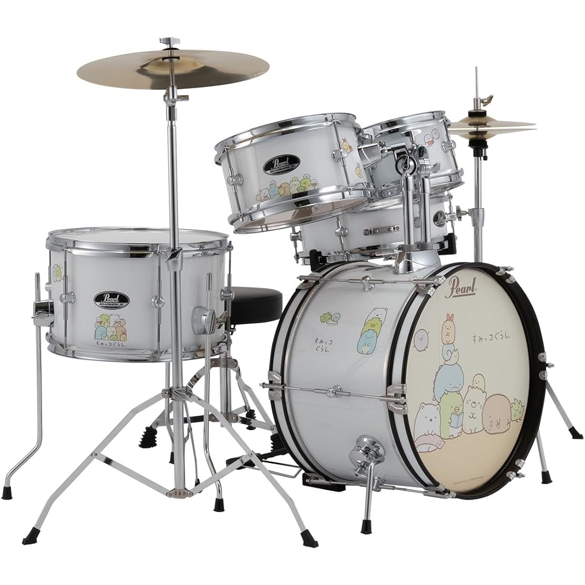 Pearl ROADSHOW JR. Sumikko Gurashi Collaboration Drum Set All in One Kids Size RSJ465/C #SG