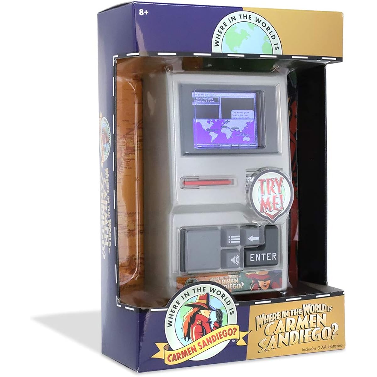 Basic Fun 09613 Carmen Sandiego Handheld Electronic Game