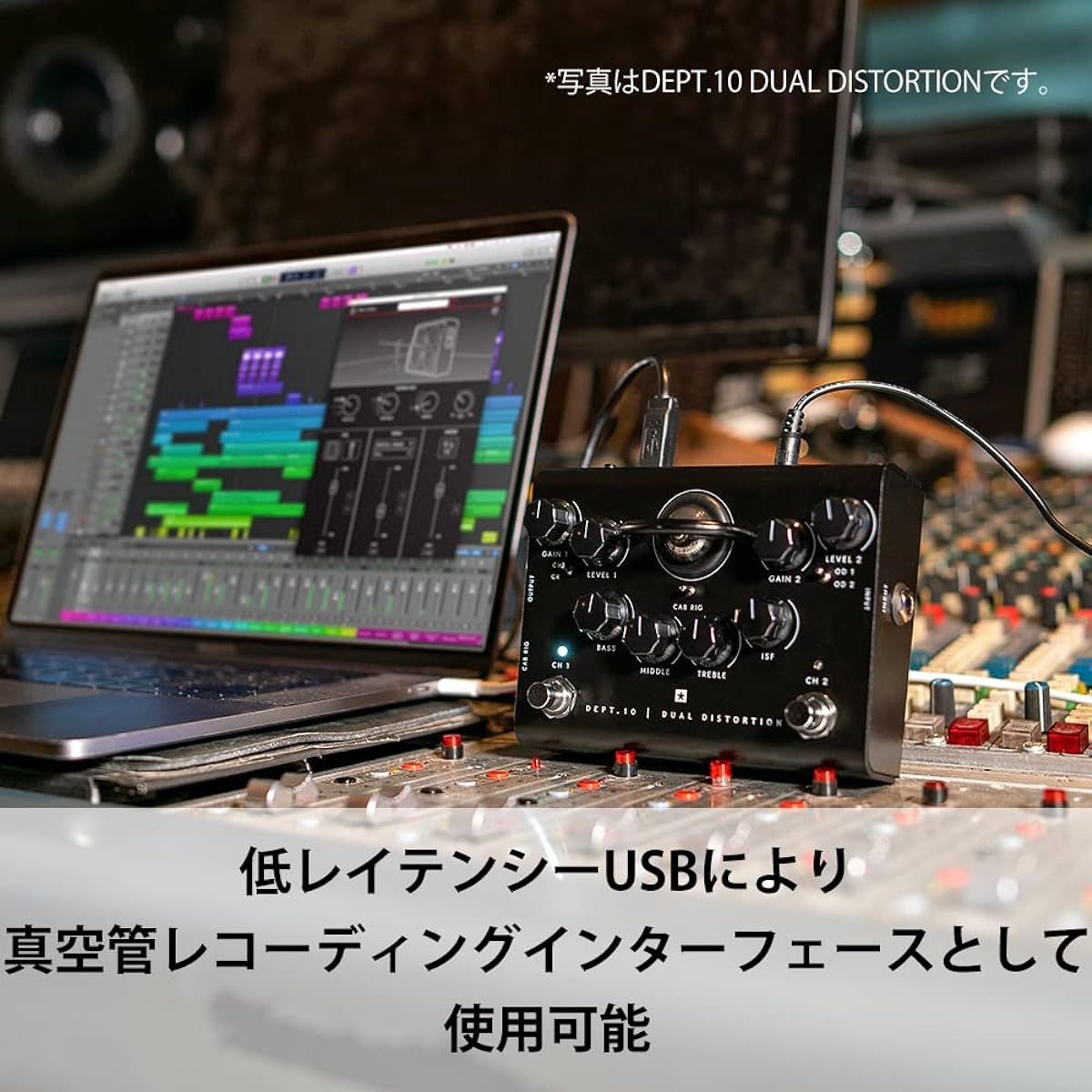 Blackstar Guitar Effector Dual Overdrive DEPT.10 DUAL DRIVE Using Triode Vacuum Tube ECC83