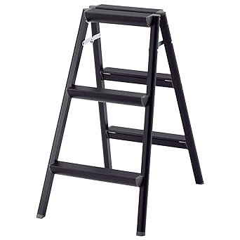 Hasegawa Stepstool 3 Tier Silver SE-8a (79cm) (17714) [2020 Model]