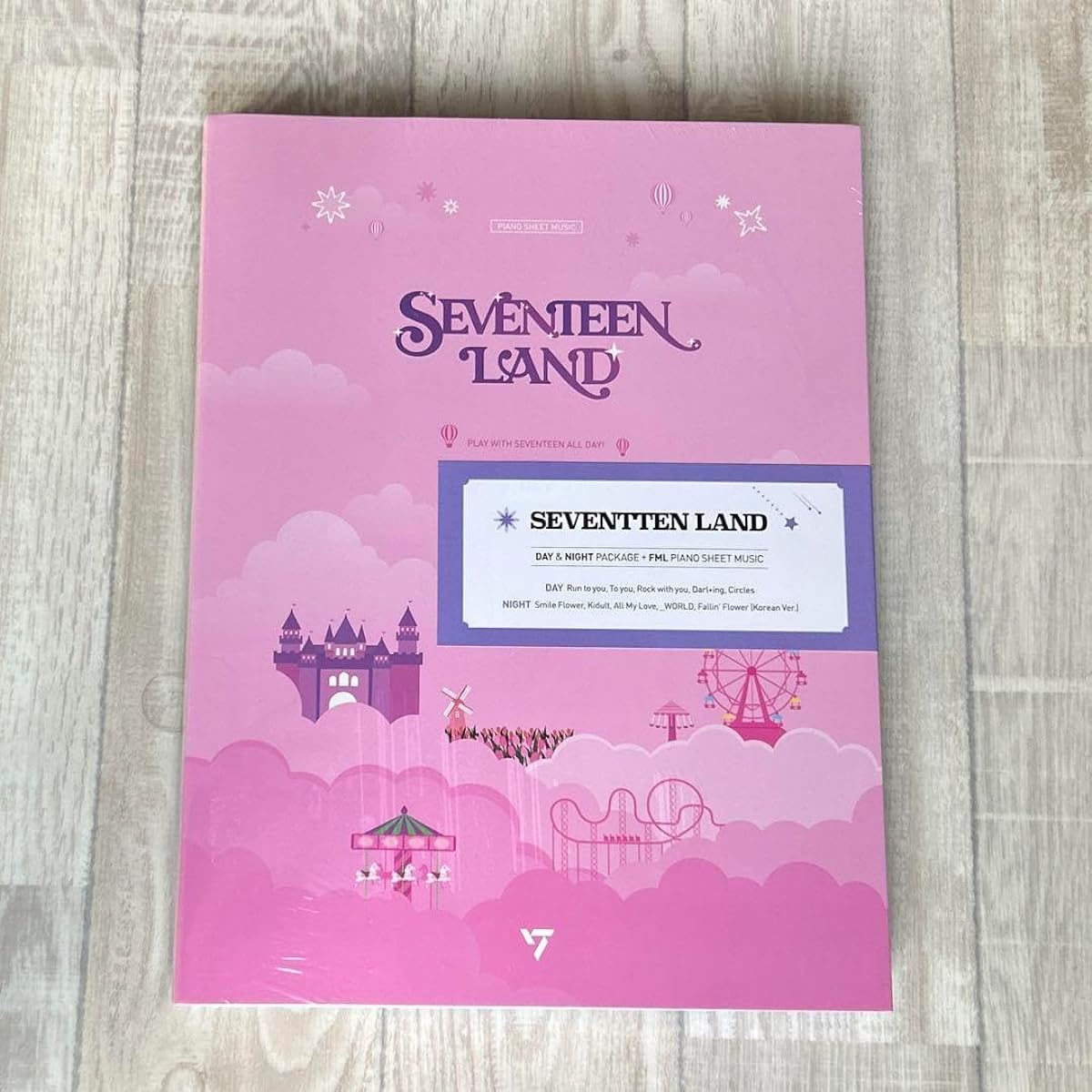 SEVENTEEN LAND DAY&NIGHT Piano Sheet Music
