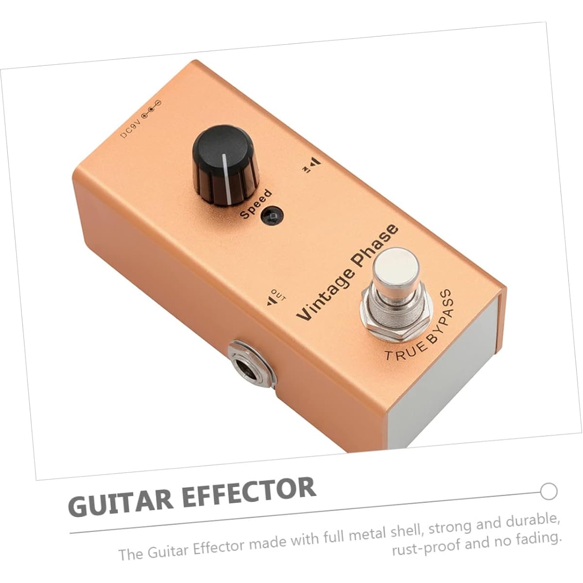 Vaguelly 4pcs Guitar Effects Mini Delay Pedal Bass Effect Pedal Looper Guitar Pedal Delay Effector Guitar Delay Reverb Pedal 10 Effects Delay Reverb Delay