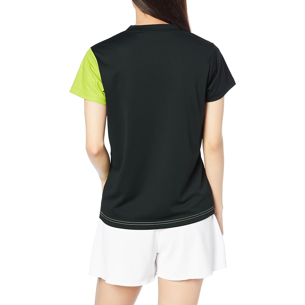 Mizuno 62JAA701 Women's Tennis Wear, Game Shirt, Sweat Absorbent, Quick Drying, Easy to Move, Soft Tennis Wear