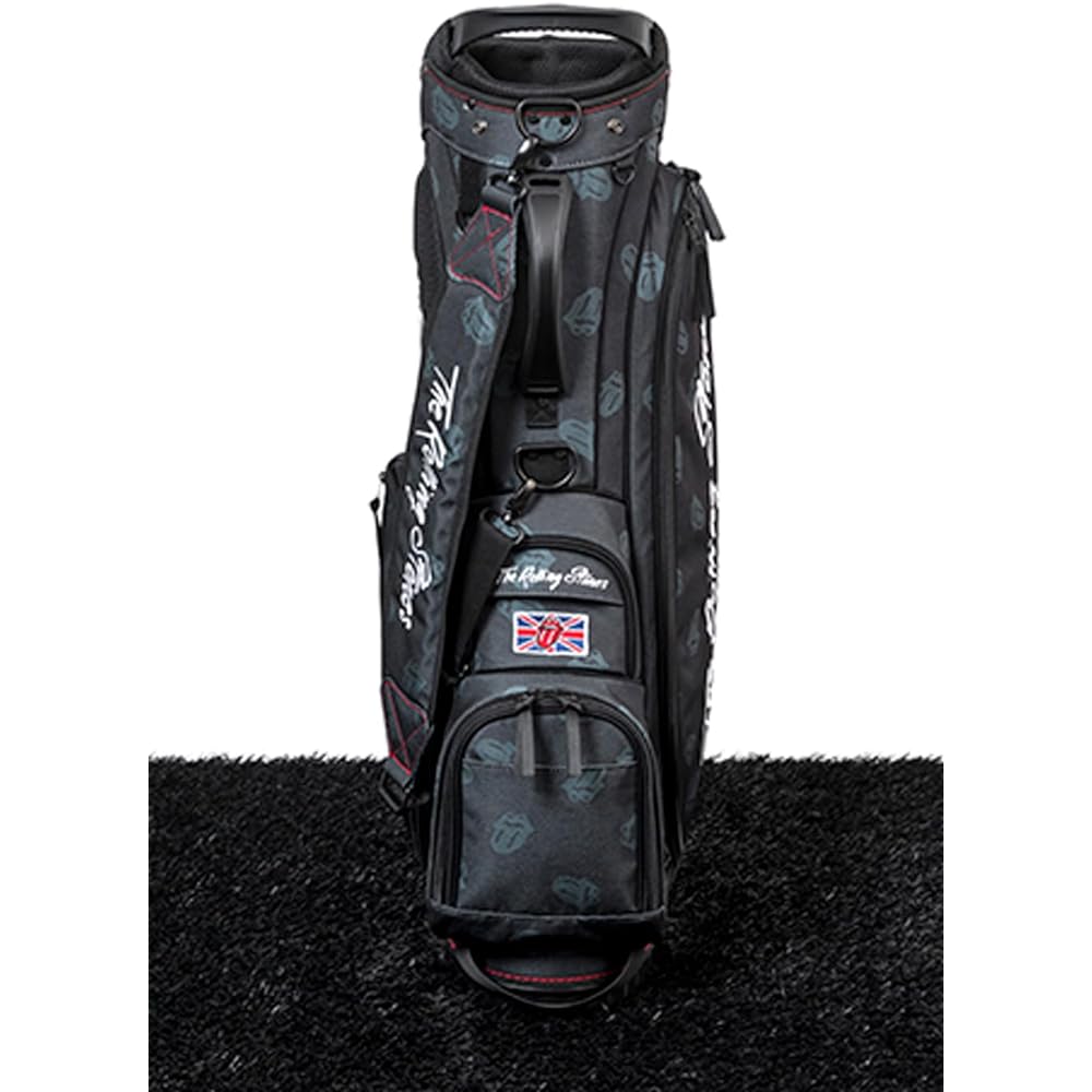The Rolling Stones Official Tongue Patterned Stand Golf Bag Rolling Stones/Official/Stand/Allover pattern/Limited 9 inch/47 inch compatible