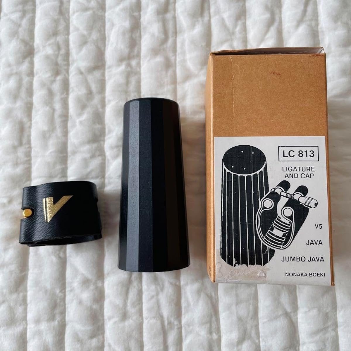 Vandoren Tenor Saxophone Ligature with Cap LC813