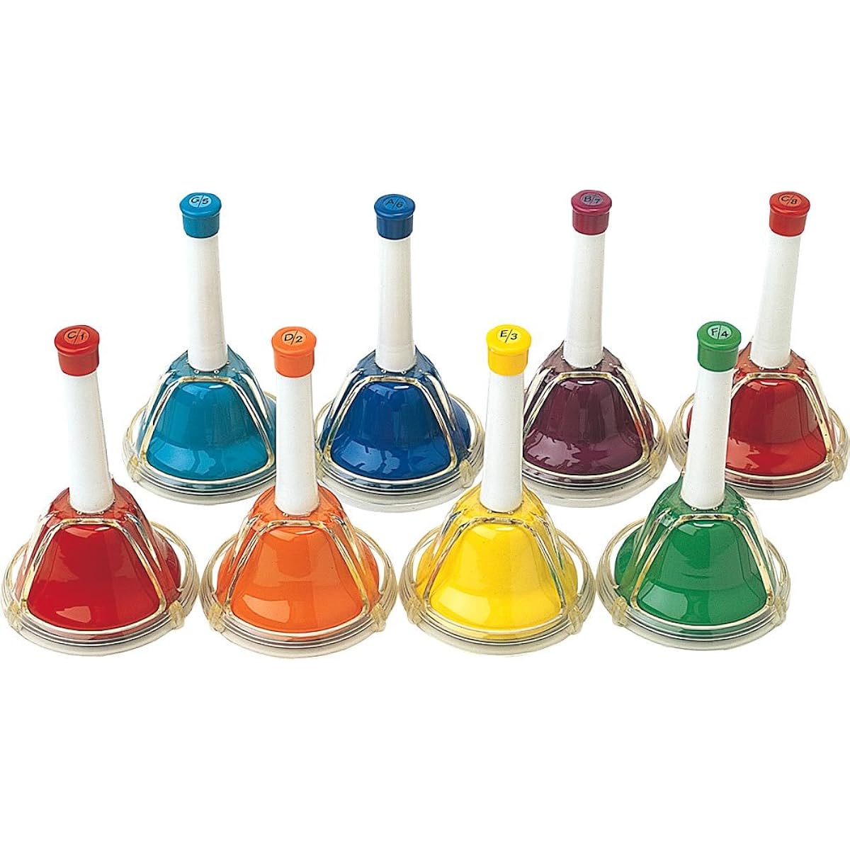 KC Music Bell (Handbell) 8 sound set MB9500-8K Multicolor