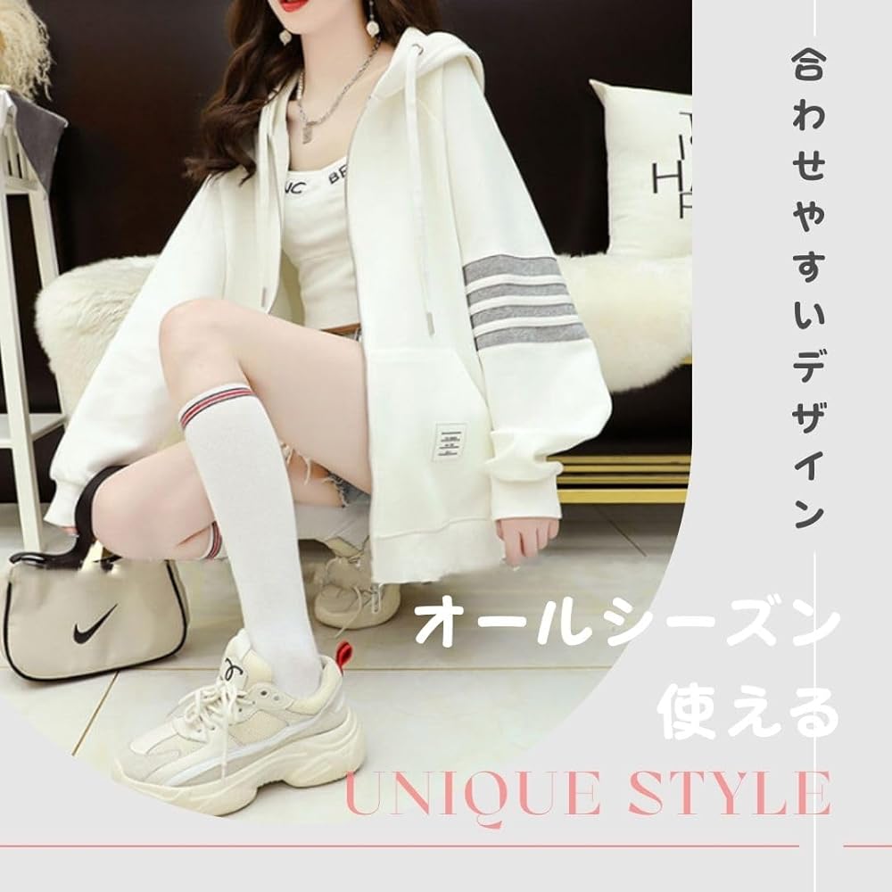 [RioSole] Loose, Thin, Oversized Hoodie, Sweatshirt, Women's, Casual Style