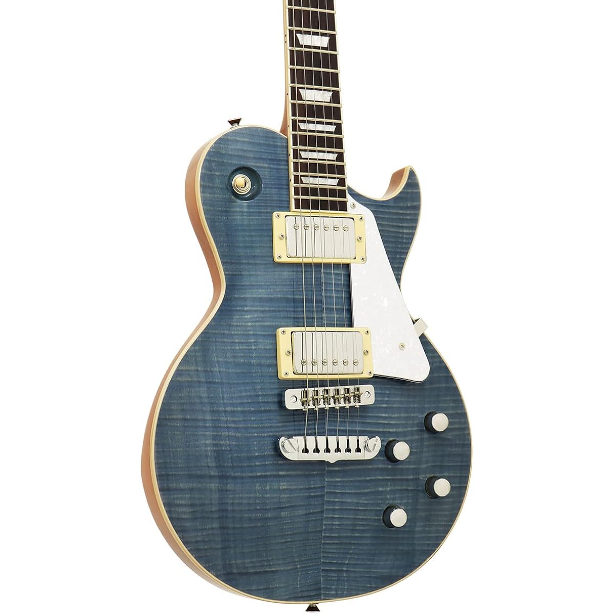AriaProII PE-AE200 LRBL Aria Evergreen Electric Guitar