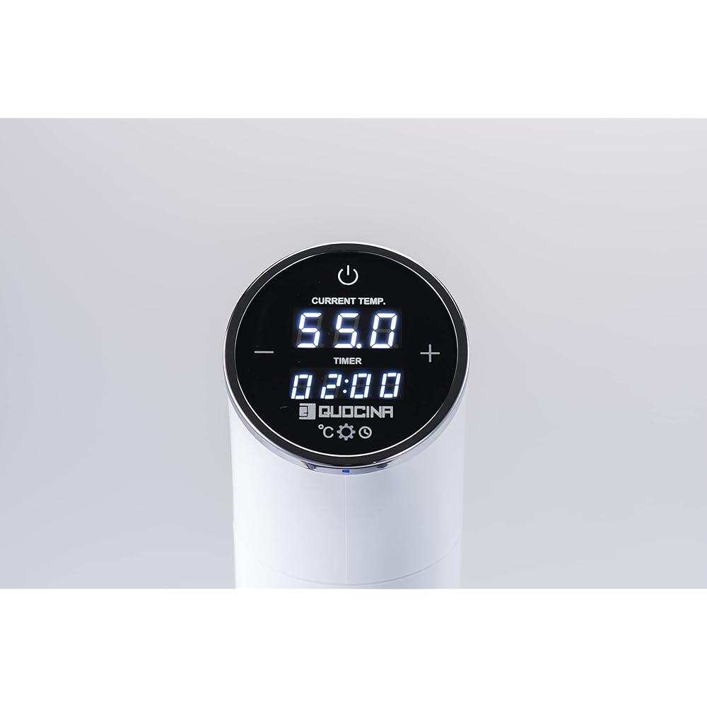 FUKAI Kuoshina Low Temperature Cooker | Vacuum cooking with timer function LED panel safe waterproof eco design alarm included FSV-300
