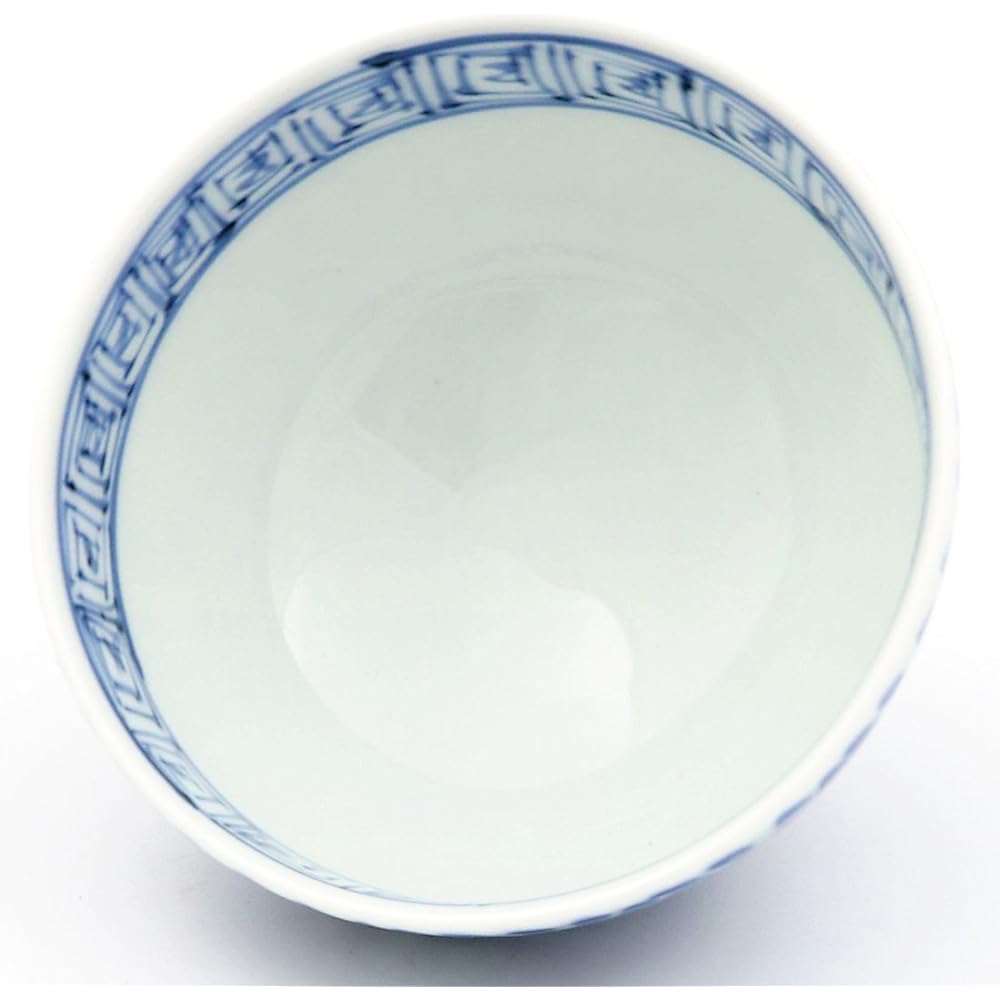 Arita ware Keizan kiln tiered rice bowl medium dyed octopus arabesque 34477