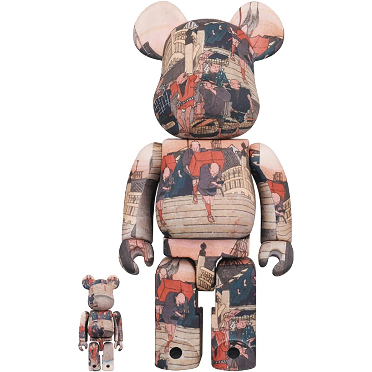 Medicom Tokaido Nihonbashi 53 Station 100% & 400% Be@rbrick 2 Pack