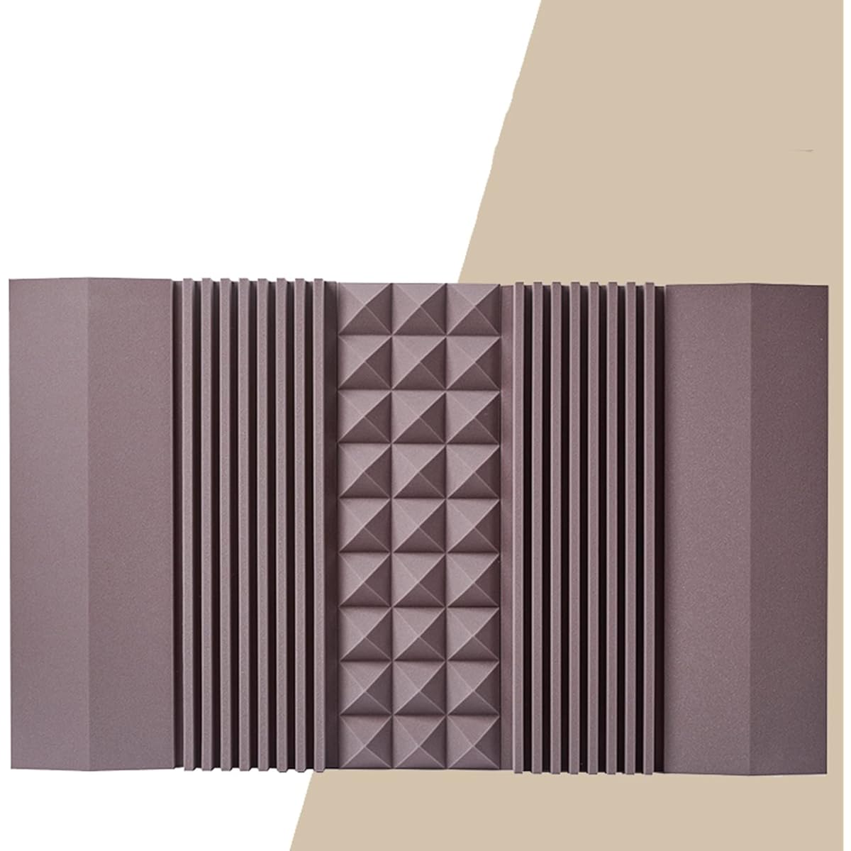 Soundproofing Foam Panels, Acoustic Foam 7.5cm Thickness Anti-Inflammatory Sound Absorbing Foam Panels, Home Studio Acoustic Therapy Kit (#15 150*90*7.5CM) (#11 150*90*7.5CM)