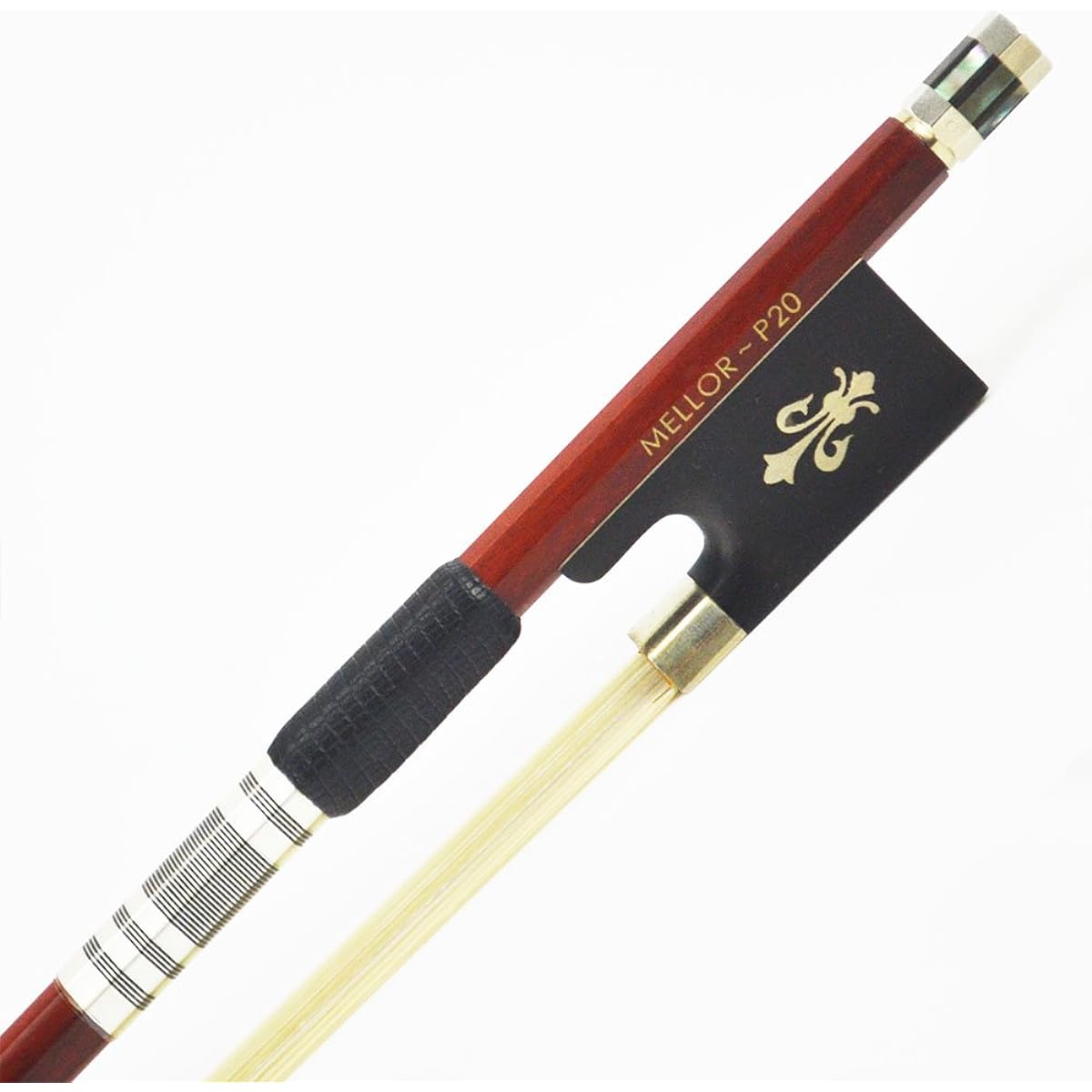 Good quality IPE wooden violin bow violin bow Fernambuco Pernambuco performance MELLOR P20