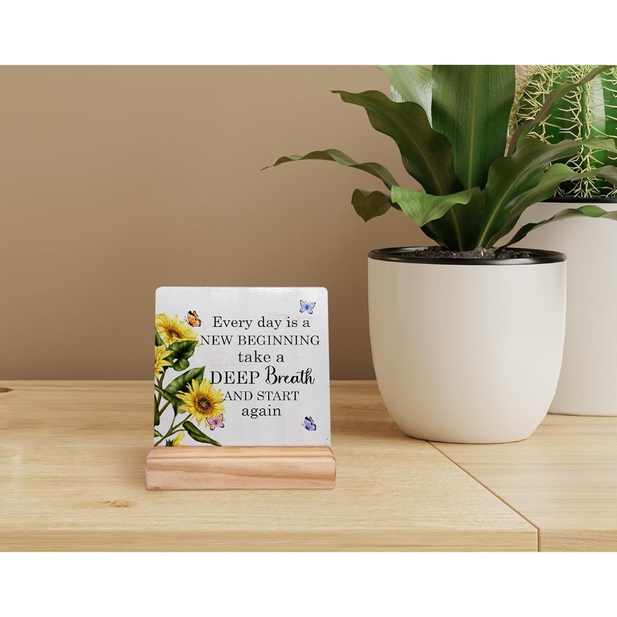 158-XQ-WSP-Inspirational Wooden Stand Plaque