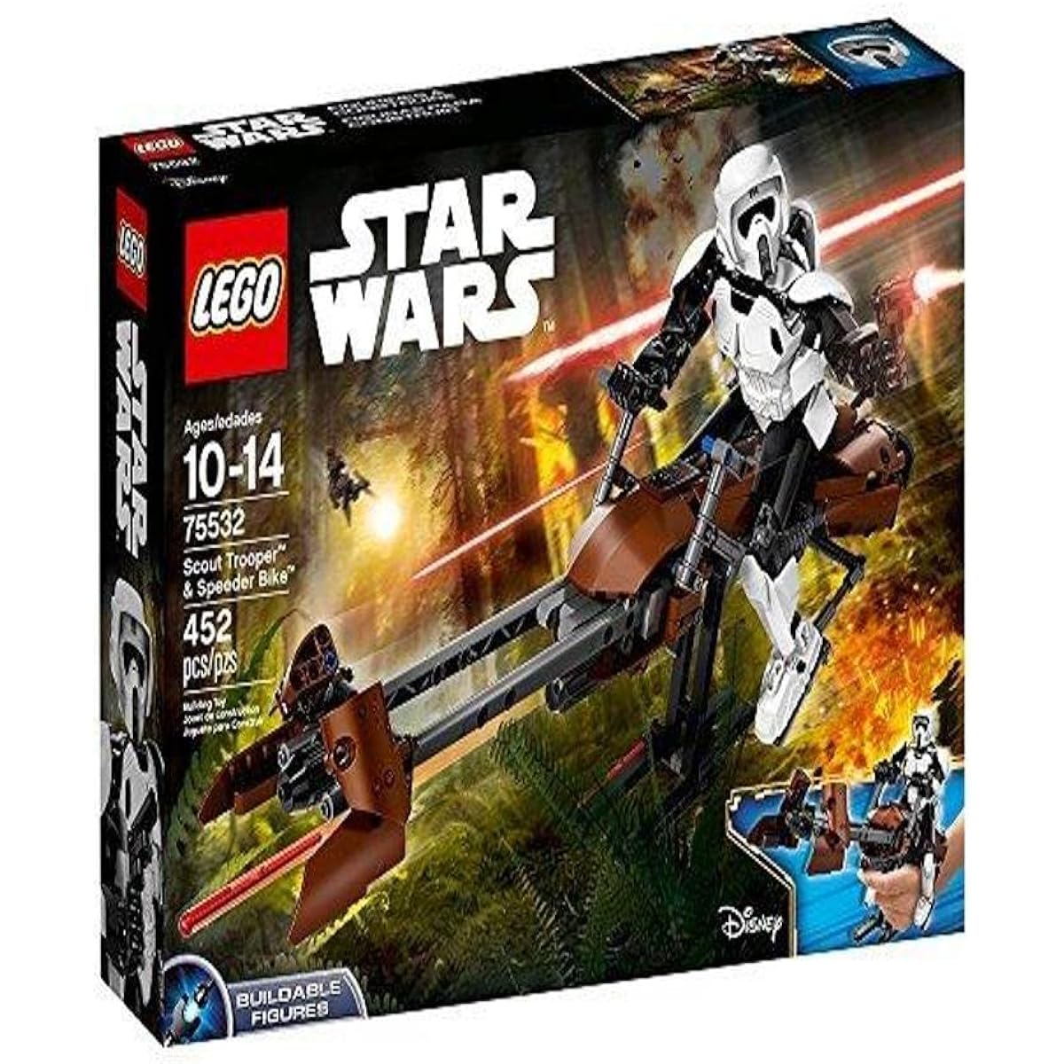 LEGO Star Wars Scout Trooper & Speeder Bike 75532 Building Kit