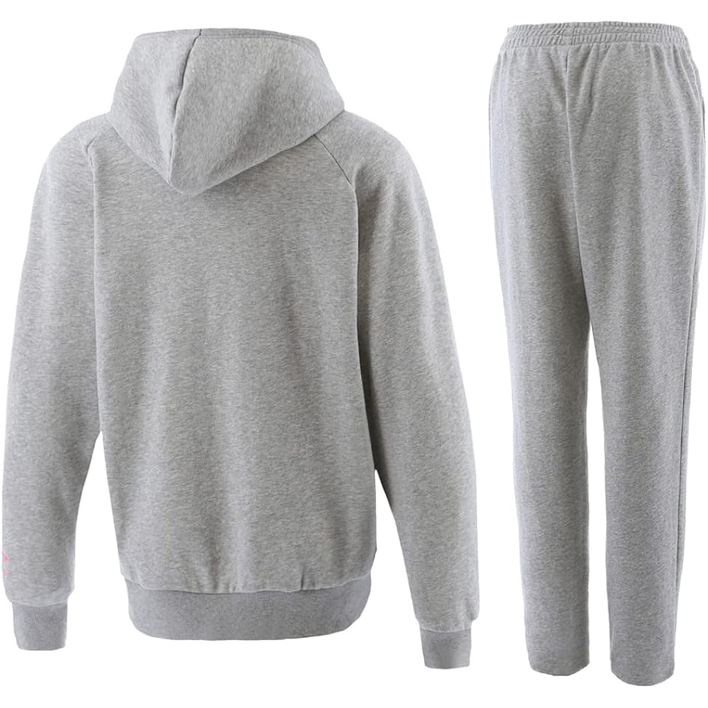 [Umbro] Women's Hooded Sweatshirt Pullover Parka/Pants Top and Bottom Set UMWQJF21/UMWQJG20 Oversized Silhouette