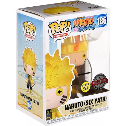 Funko Naruto Shippuden Six Paths Glow in the Dark Exclusive Pop Figure 186