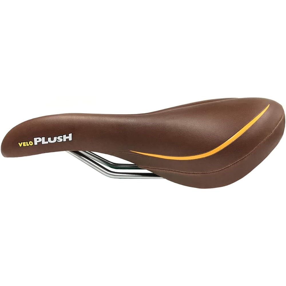 VELO Plush VL-3147 Saddle for Men 06-BROWN SL-OTR-M003