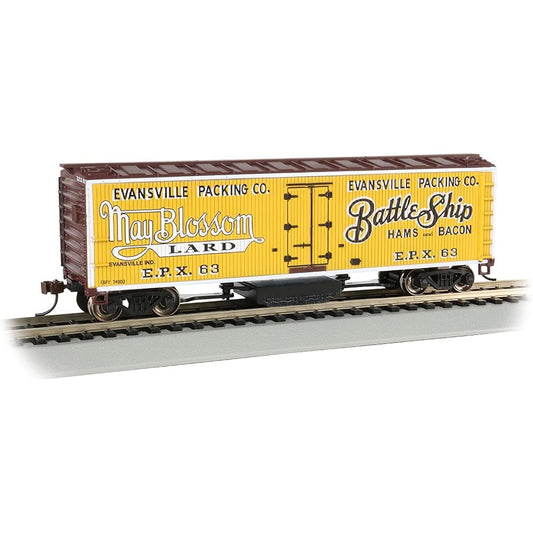 Truck Cleaning Reefer Vehicle EVANSVILLE Packing Co. HO Scale