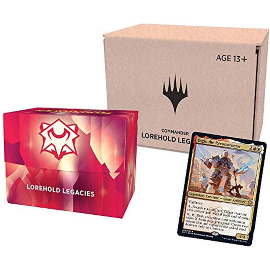 Magic the Gathering Strixhaven Commander Deck - Lorehold Legacies (Red/White) | Minimal Package Version
