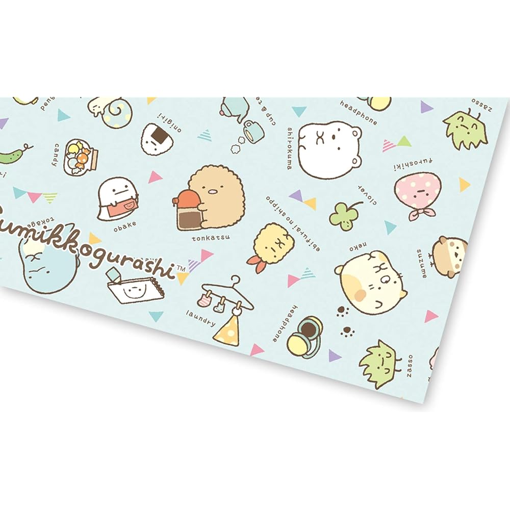 Asahi Koyo Sumikko Gurashi Cushion Mat Leisure Sheet, For 4 to 5 people, Height 180 x Width 180cm, 3-layer structure, Waterproof effect, Soft sitting comfort, Blocks cold and moisture, Handbag included