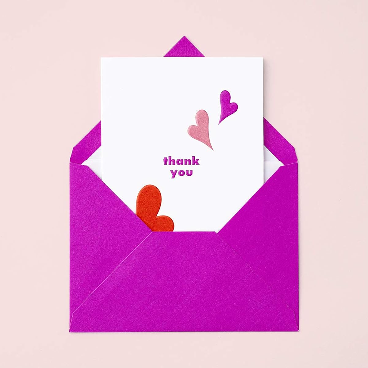 Kate Spade New York Thank You Cards Set of 10 Blank Inside with Envelopes Multicolor