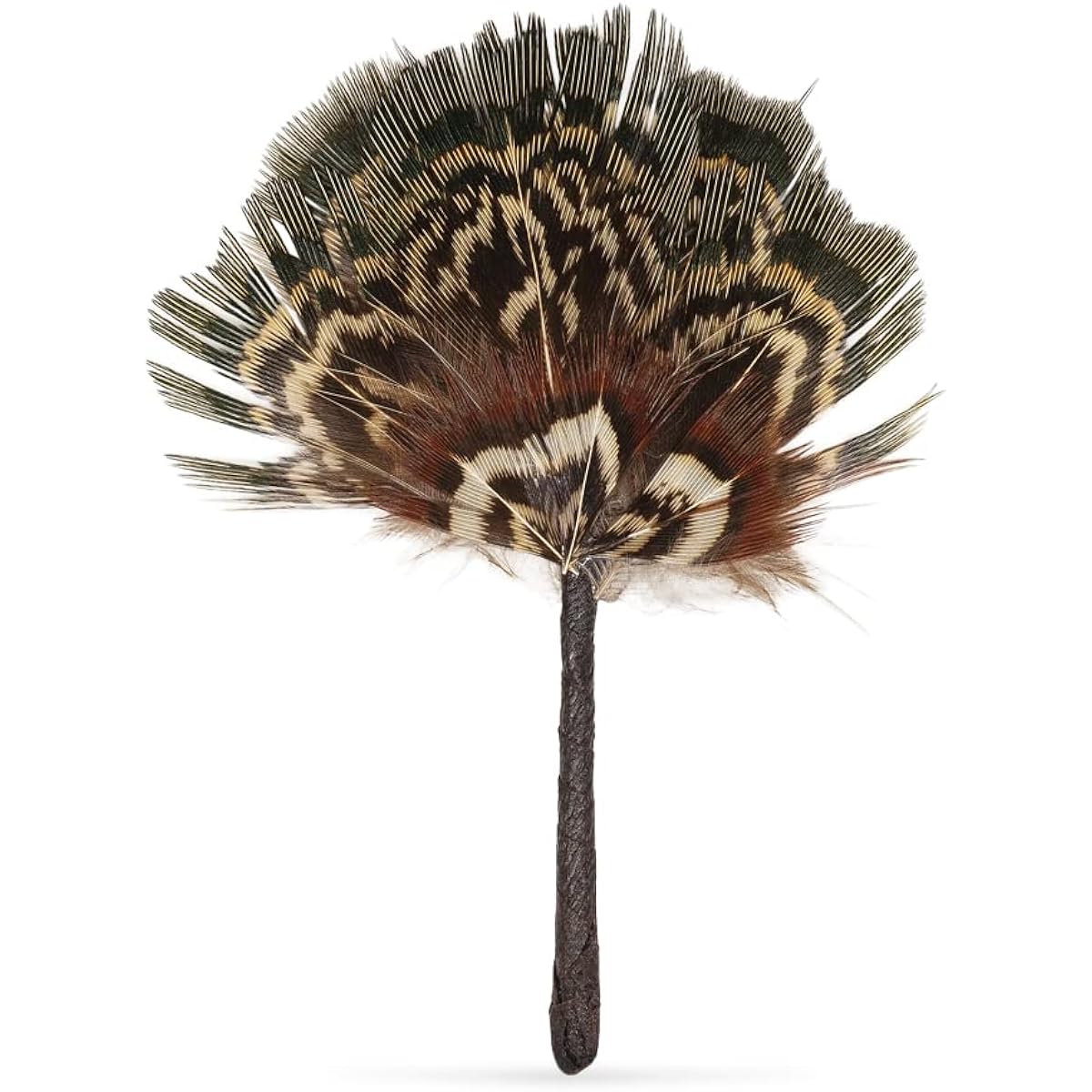 Odoria 1:12 Miniature Feather Fan for Dolls Dollhouse Decoration Accessories
